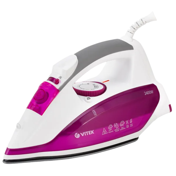 Fier de călcat Vitek VT-1262 Clasic/ 2400 W/ Pink photo 1