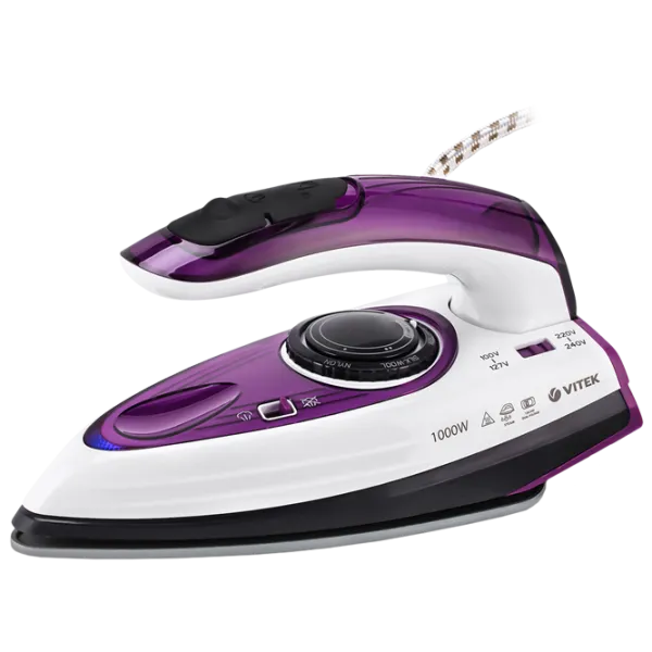 Fier de călcat Vitek VT-8305 De voiaj/ 1000 W/ Violet photo 1