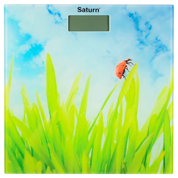 Cântar de podea Saturn ST-PS0282 180 kg/ Green photo 1