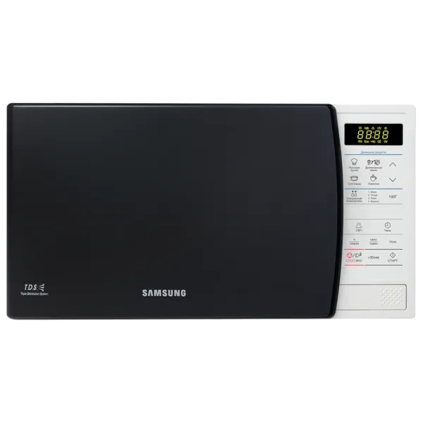 Микроволновая печь Samsung ME83KRW-1/ BW Отдельно стоящий/ 800 Вт/ Белый photo 1