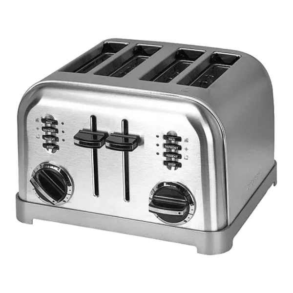 Тостер CUISINART CPT180E Механико-электронный/ 1800 Вт/ Inox Серебристый photo 1