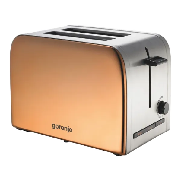 Тостер Gorenje T1100INF Механическое/ 860 Вт/ Bronze Серебристый photo 1