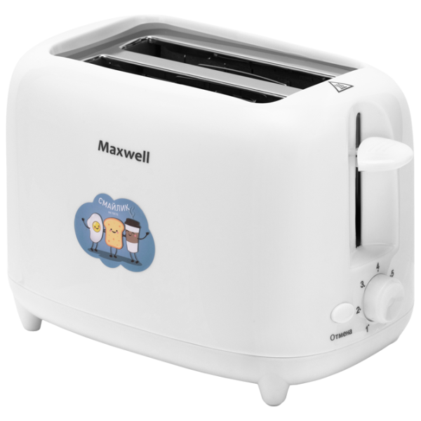 Toster Maxwell MW-1505 Mecanic/ 700 W/ White photo 1