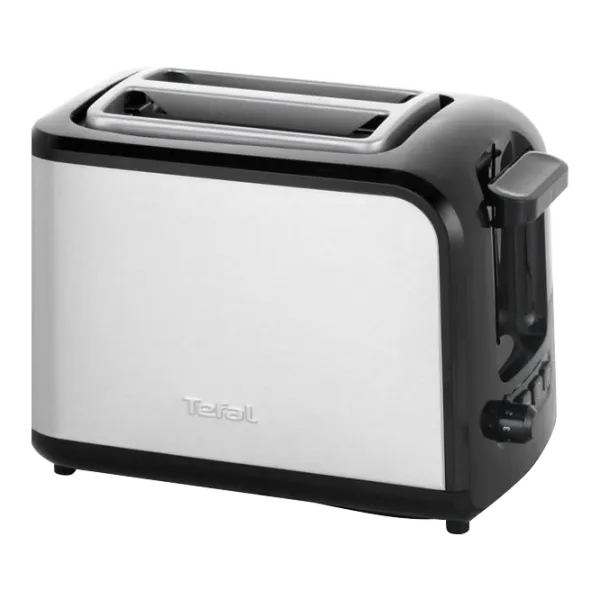 Тостер Tefal TT410D38 Механико-электронный/ 850 Вт/ Inox Черный photo 1