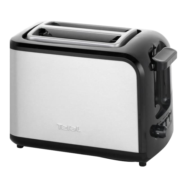 Тостер Tefal TT410D38 Механико-электронный/ 850 Вт/ Inox Черный photo 1