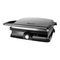 Grill electric Maxwell MW-1960 Electric/ 2000 W/ Inox Gray