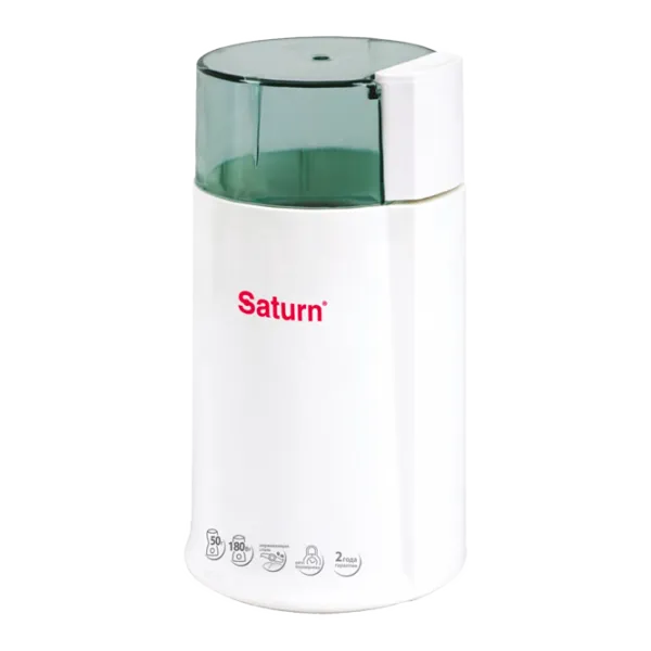 Кофемолка Saturn ST-CM1033  Роторный нож/ 50 г/ Белый photo 1