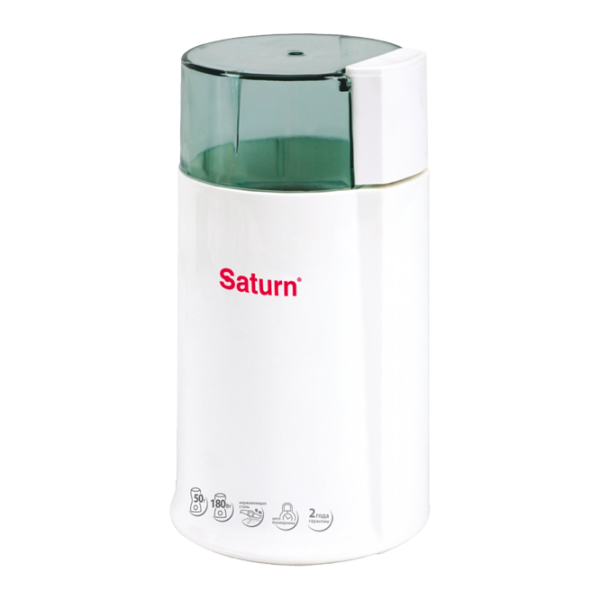 Кофемолка Saturn ST-CM1033  Роторный нож/ 50 г/ Белый photo 1