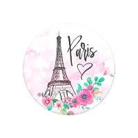 COMBO PopSocket & PopClip Paris Розовый
