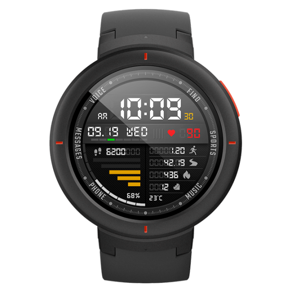 Ceas inteligent Xiaomi Amazfit Verge 1.3"/ Gray photo 1