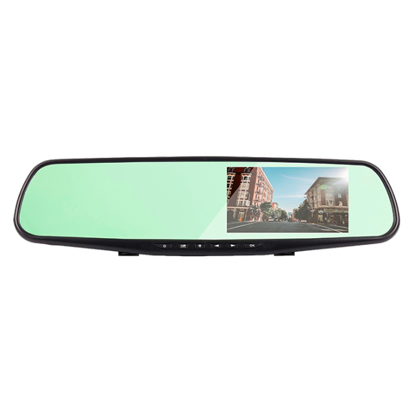 Видеорегистратор GoClever Drive Mirror SafeGO 4.3''/ Черный photo 1