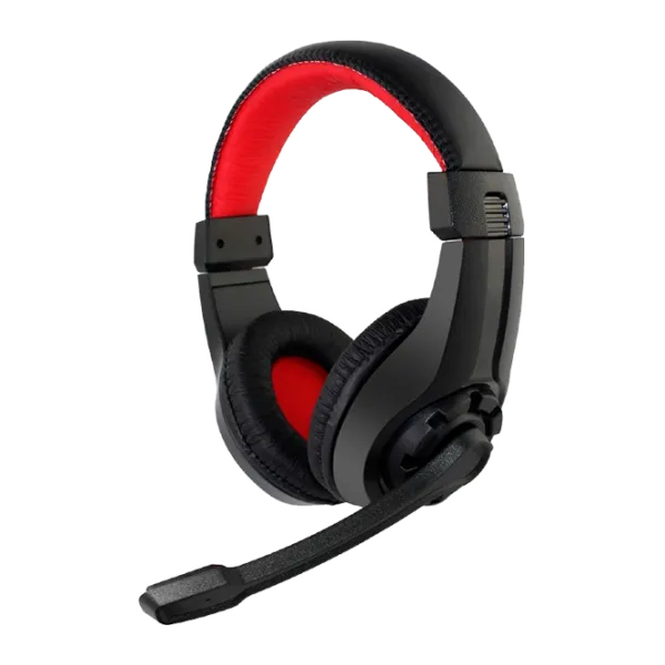 Наушники Gembird Gaming GHS-01 Красный Черный Проводная/ Игровой photo 1 Наушники Gembird Gaming GHS-01 Красный Черный Проводная/ Игровой photo 1