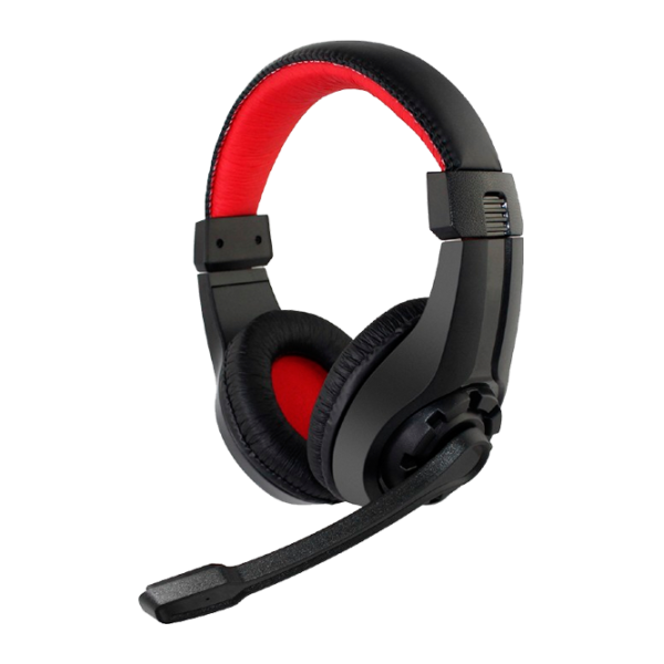 Наушники Gembird Gaming GHS-01 Красный Черный Проводная/ Игровой photo 1 Наушники Gembird Gaming GHS-01 Красный Черный Проводная/ Игровой photo 1
