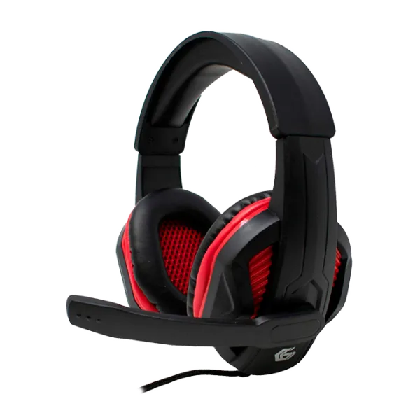 Căști Gembird GHS-03 Red Black Cu fir/ Gaming photo 1