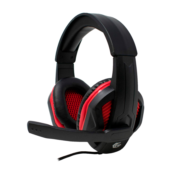 Căști Gembird GHS-03 Red Black Cu fir/ Gaming photo 1