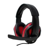 Наушники Gembird GHS-03 Красный Черный Проводная/ Игровой