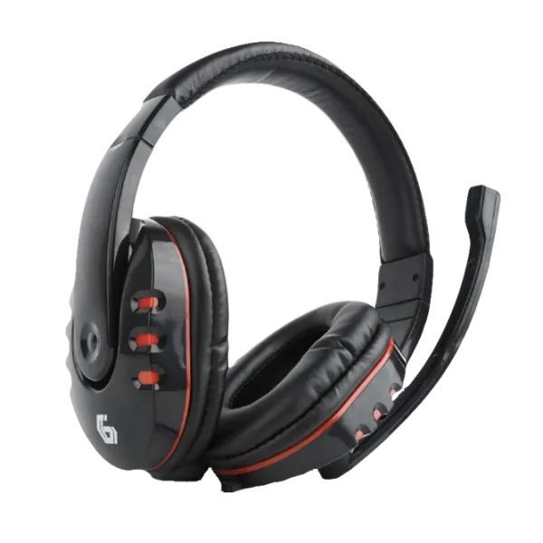 Наушники Gembird Gaming GHS-402 Красный Черный Проводная/ Игровой photo 1 Наушники Gembird Gaming GHS-402 Красный Черный Проводная/ Игровой photo 1