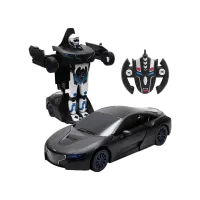 Mașină-transformer Rastar Transformer X Man 8 km/ h/ 2.4 GHz/ Black