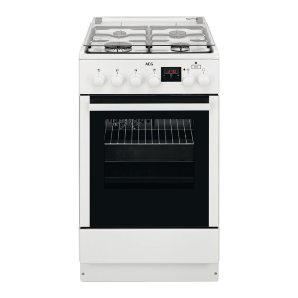 Плита AEG CKB56400BW Комбинированная/ Белый photo 1 Плита AEG CKB56400BW Комбинированная/ Белый photo 1