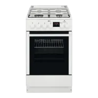 Плита AEG CKB56400BW Комбинированная/ Белый