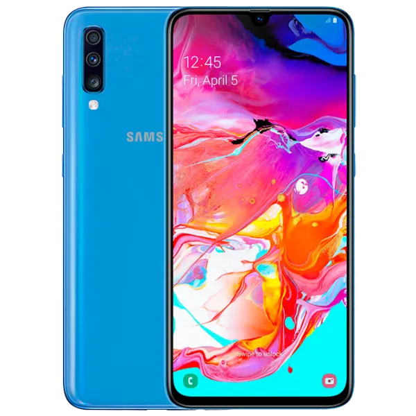 Samsung Galaxy A70 6 GB/ 128 GB/ Dual SIM/ Blue  photo 1