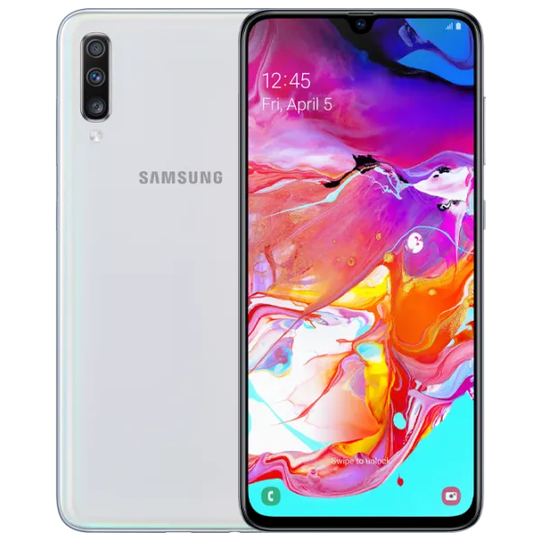 Samsung Galaxy A70 6 ГБ/ 128 ГБ/ Dual SIM/ Белый  photo 1