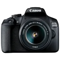 Фотоаппарат Canon EOS 2000D Kit CMOS/ Черный