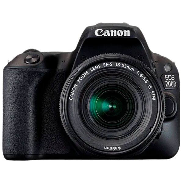 Фотоаппарат Canon EOS 200D Kit CMOS/ Черный photo 1