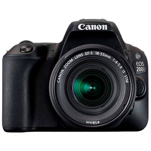 Фотоаппарат Canon EOS 200D Kit CMOS/ Черный photo 1