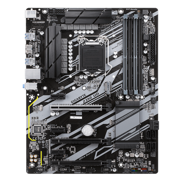 Placă de bază Gigabyte Z390 UD Gaming/ ATX/ Intel Z390 Express photo 1 Placă de bază Gigabyte Z390 UD Gaming/ ATX/ Intel Z390 Express photo 1
