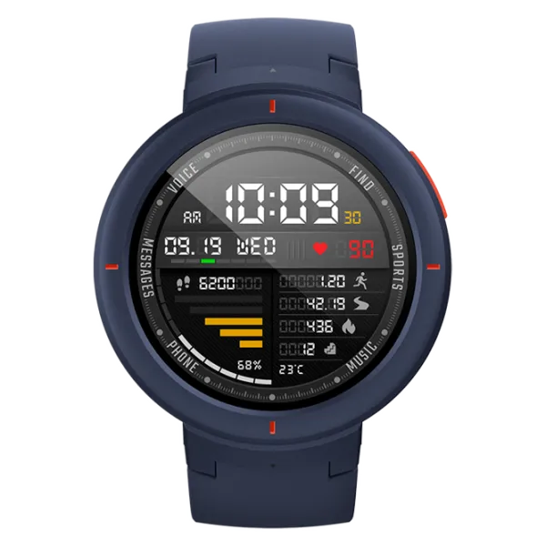Ceas inteligent Xiaomi Amazfit Verge 1.3"/ Blue photo 1