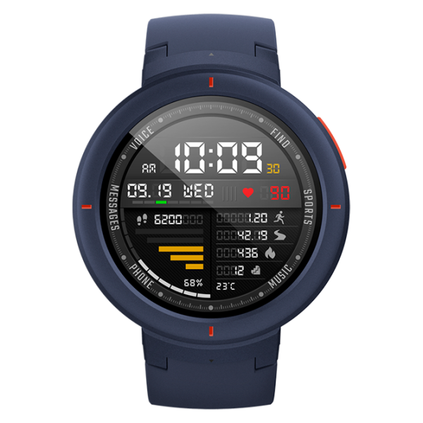 Ceas inteligent Xiaomi Amazfit Verge 1.3"/ Blue photo 1