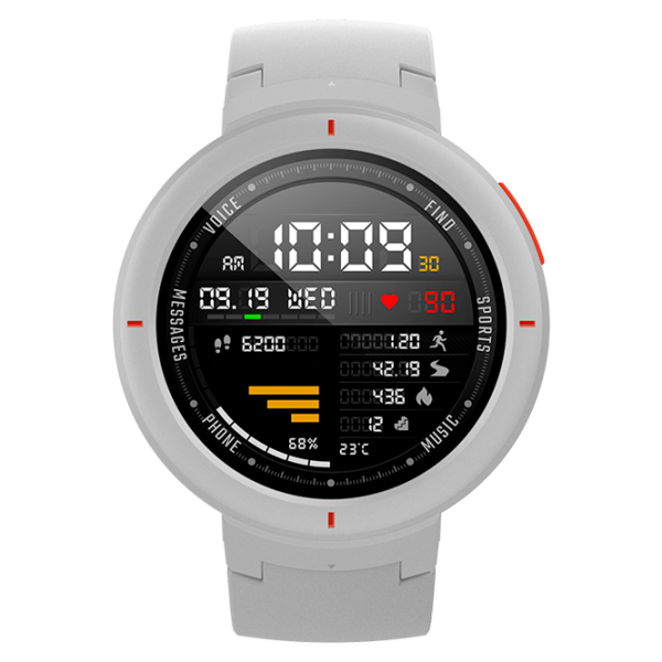 Ceas inteligent Xiaomi Amazfit Verge 1.3"/ White photo 1