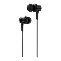 Căști Borofone BM22 Black Cu fir/ Personal