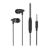 Căști Borofone BM25 Black Cu fir/ Personal