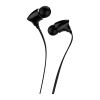 Căști Borofone BM26 Black Cu fir/ Personal