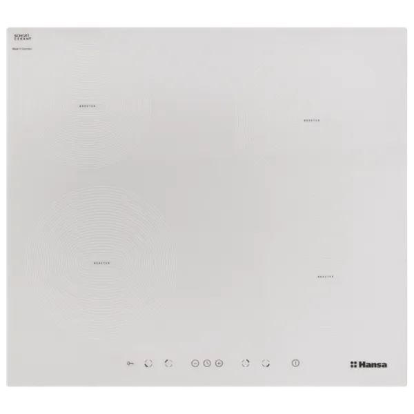 Plită încorporabilă cu inducție Hansa BHIW68308 White photo 1
