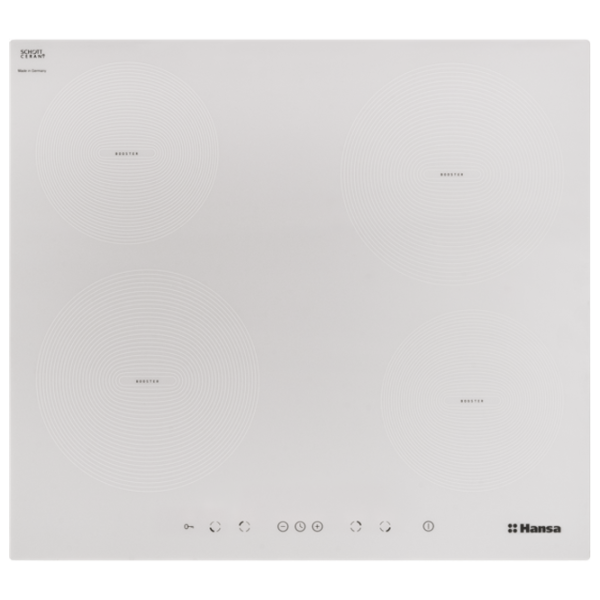 Plită încorporabilă cu inducție Hansa BHIW68308 White photo 1