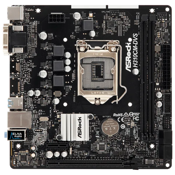 Placă de bază ASRock H310CM-DVS mATX/ Intel H310 photo 1