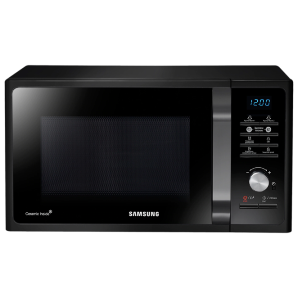 Микроволновая печь Samsung MS23F302TAK/ BW Отдельно стоящий/ 800 Вт/ Черный photo 1