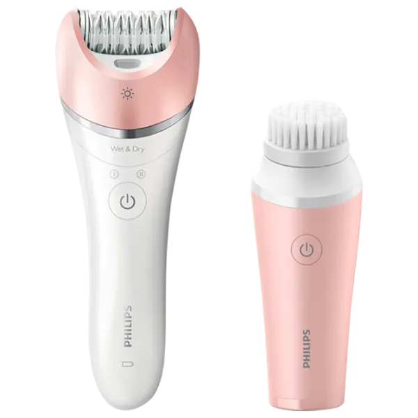 Эпилятор Philips BRP545/ 00 Сухая/ Влажная/ Розовый Белый photo 1