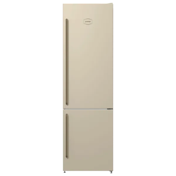 Frigider Gorenje NRK 621 CLI cu congelator jos 339 l / 200 cm / Ivory photo 1