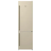 Холодильник Gorenje NRK 621 CLI с нижней морозильной камерой 339 л / 200 cm / Слоновая кость