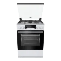 Aragaz Gorenje K 634 WA Pe gaz/ White