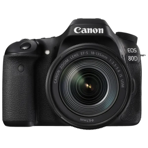 Фотоаппарат Canon EOS 80D Kit CMOS/ Черный photo 1