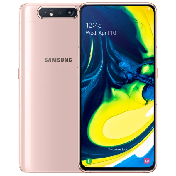 Samsung Galaxy A80 8 GB/ 128 GB/ Dual SIM/ Gold  photo 1 Samsung Galaxy A80 8 GB/ 128 GB/ Dual SIM/ Gold  photo 1