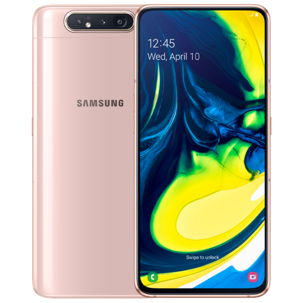 Samsung Galaxy A80 8 GB/ 128 GB/ Dual SIM/ Gold  photo 1 Samsung Galaxy A80 8 GB/ 128 GB/ Dual SIM/ Gold  photo 1