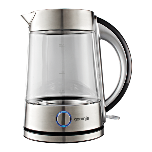 Ceainic Electric Gorenje K17G 1.7 l/ Ascuns spirală/ Inox Silver photo 1