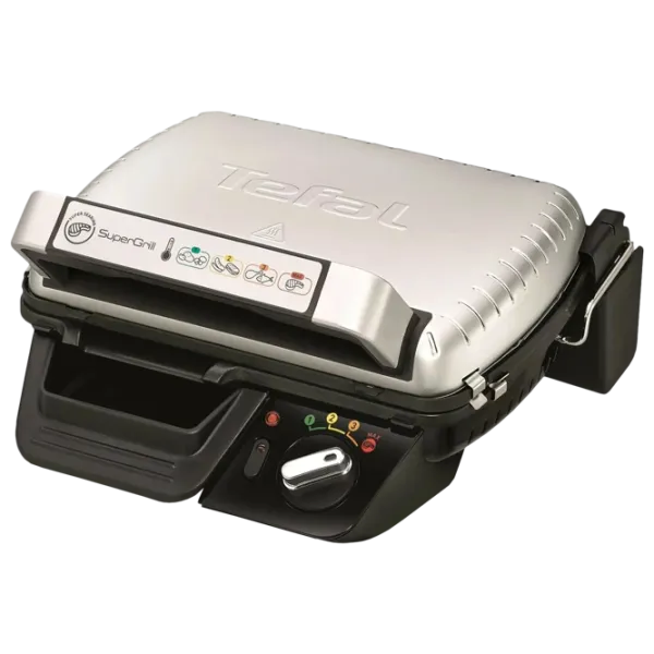 Электрогриль Tefal GC450B32 Контактный, Барбекю/ 2000 Вт/ Черный Нержавеющая сталь photo 1