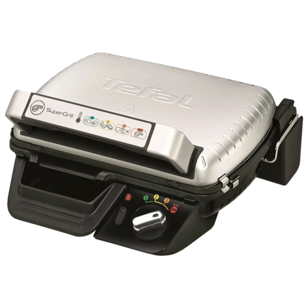 Электрогриль Tefal GC450B32 Контактный, Барбекю/ 2000 Вт/ Черный Нержавеющая сталь photo 1